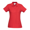 Ladies Crew Polo Red